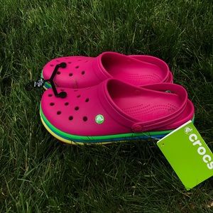 Candy Pink Crocs